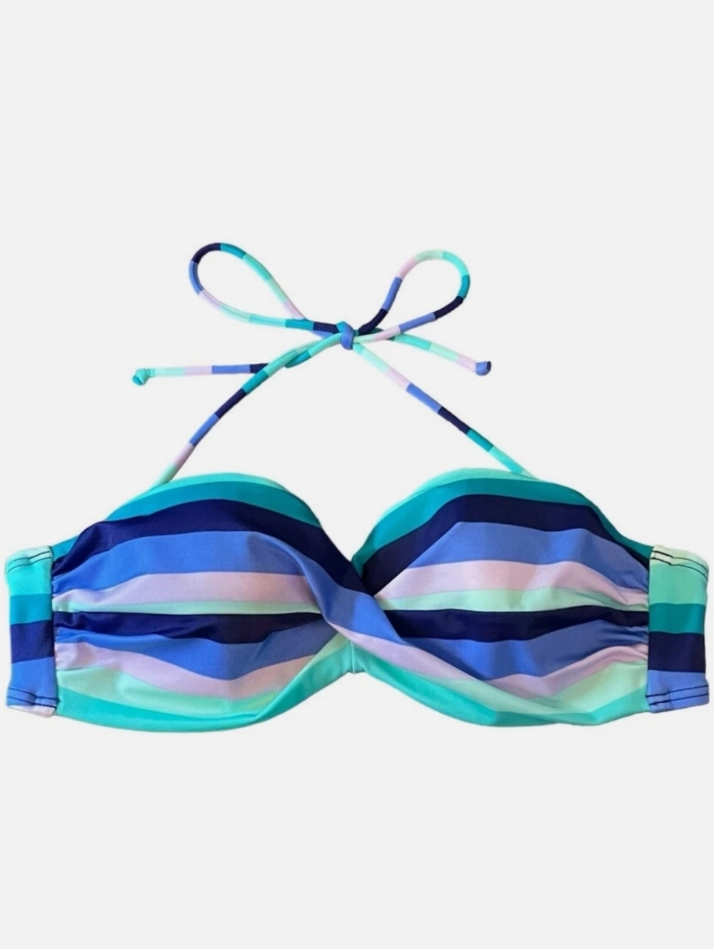 Victoria's Secret, Shades Of Blue And Green Bikini Top, 34C